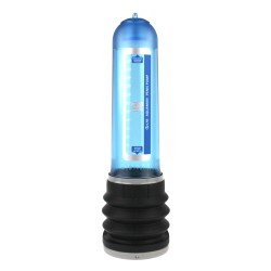 water penis pump in blue