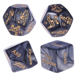 4 pack funny sex dice