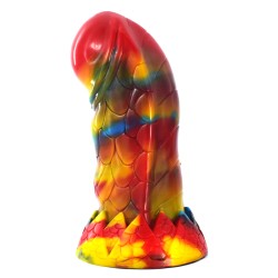 graffiti multicolor butt plug 26