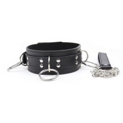 fetish 3 ring slave collar