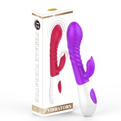 v vibe silicone rabbit vibrator