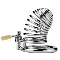 screw chastity cock cage