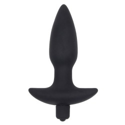 silicone 10 mode vibrating butt plug